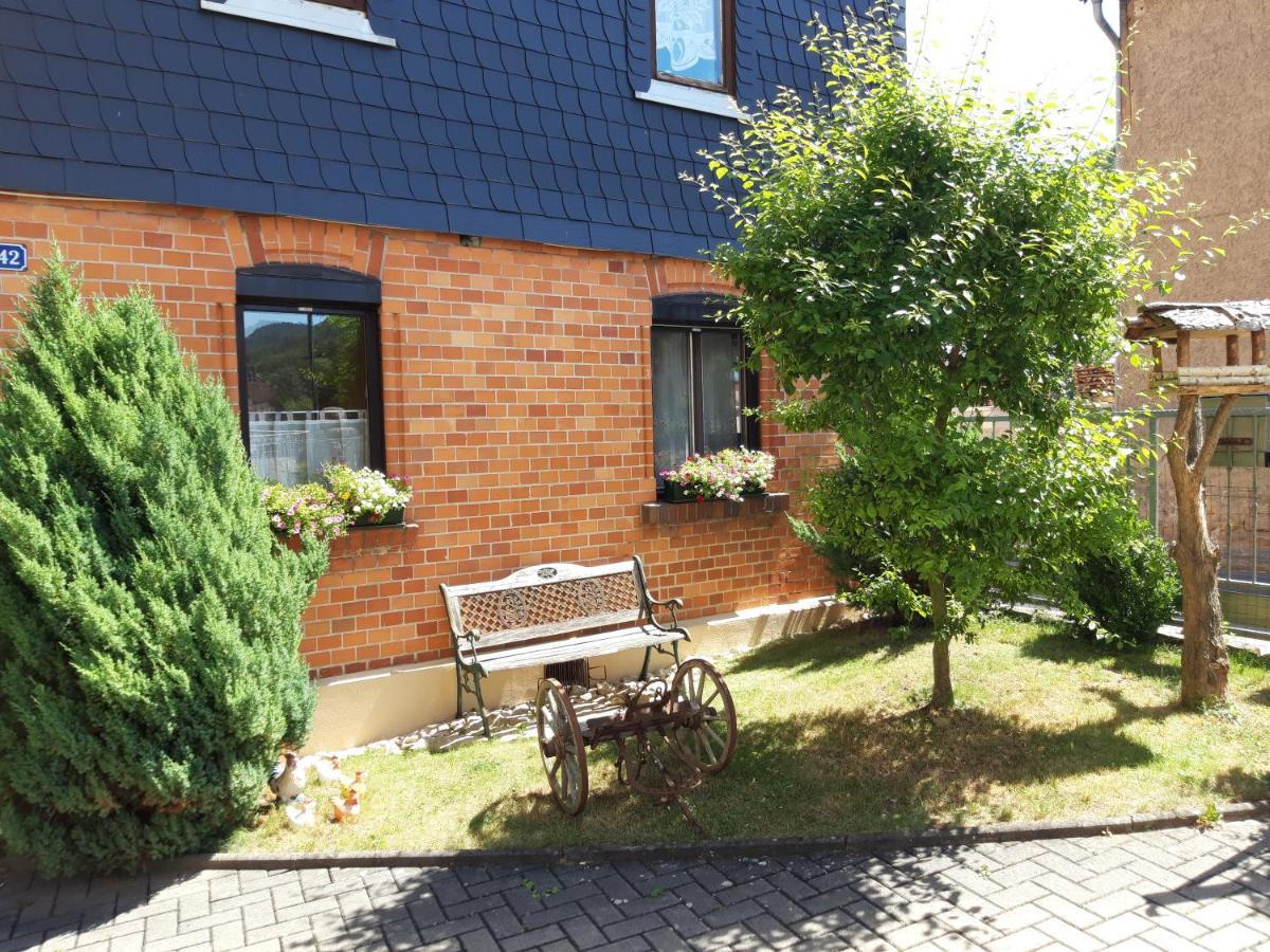 Ferienwohnung Jahns Hof Rudolstadt Eksteriør billede